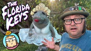 Driving Us 1 Through the Florida Keys - 7 Mile Bridge - Deep Sea Diving Museum - Sunset Celebration