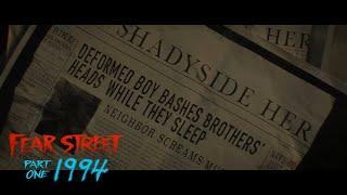 Fear Street Part One: 1994 | Josh Reveals Newspapers Of Shadyside Killers