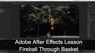 Fiery Basketball - Adobe After Effects Tutorial