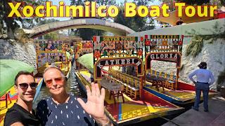 The "Venice" of Mexico City! Boat Tour Through Xochimilco's Canals!