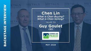 Guy Goulet of Cerro de Pasco Resources Inc. talks to Chen Lin at Metals Investor Forum | May 2024