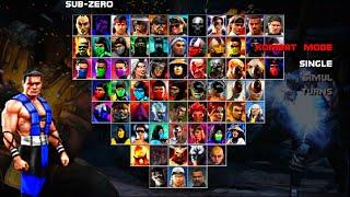 Mortal Kombat The Dragon Tournament Sub Zero Playthrough