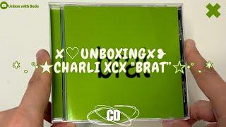 Charli XCX "Brat" CD UNBOXING
