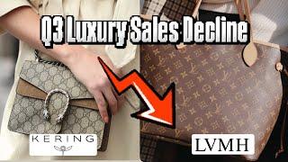 Worse than Expected Sales Drop in Q3 2024 | Gucci in trouble⁉️ LVMH the worst ‼️ Hermes