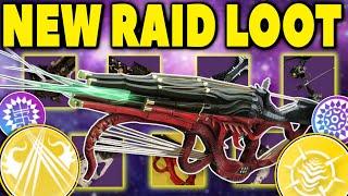 All NEW Raid GOD ROLLS & Raid Exotic (Salvations Edge Loot) Destiny 2