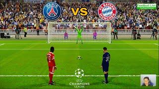 PSG vs Bayern Munich - Penalty Shootout 2023 | UEFA Champions League UCL | eFootball PES Gameplay