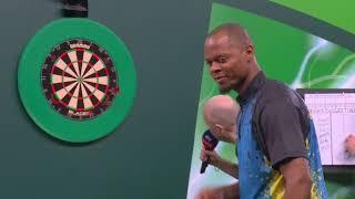 World Darts Championship 2024/25. Round 1 - Jeffrey de Graaf v Rashad Sweeting.