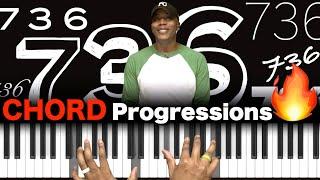 736 Chord Progressions & Runs | Simple to ADVANCED