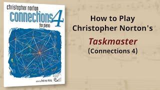 How to Play: Christopher Norton Taskmaster from Connections 4 | Piano Tutorial