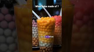 What is boba made of?