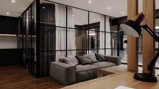 comfortable apartment in Dubai, 3D visualization