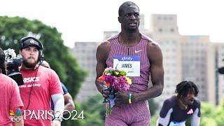 Kirani James duels world record-holder Wayde van Niekirk in 400m at NYC Grand Prix | NBC Sports