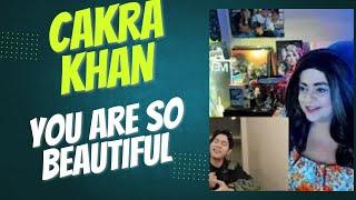 CAKRA KHAN  | You are so Beautiful - Joe Cocker ( cover backstage ) | MY REACTION