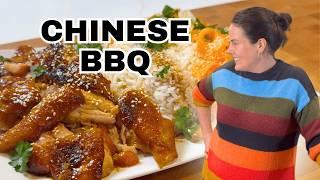 the tastiest chicken of them all! | easy CHAR SIU CHICKEN (chinese bbq) with DAIKON CARROT SLAW