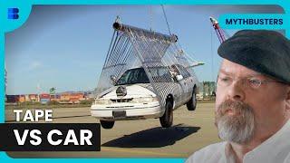 How Strong Is Duct Tape? - Mythbusters - Science Documentary