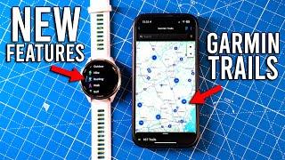 NEW Garmin Trails Feature / Firmware Updates to Fenix 8 / Instinct 3! (With a Catch!)