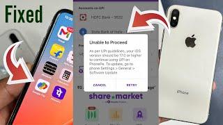 Phonepe not working in iPhone x | Google pay not working in iPhone x |Phonepe,google Pay in iPhone X