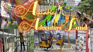 Aquatic adventure land |Platoon|Ye Dubai nahi Karachi hai Bro| Hidden New Adventure place in Karachi