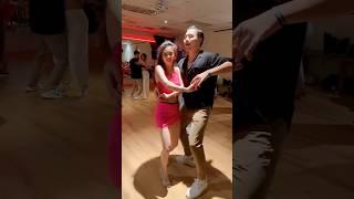 P1# Bachata Social Dance with Artist  from China Shanghai #bachatadancing #socialdance #bachatadance