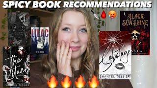 SPICY BOOK RECOMMENDATIONS! | dark romance edition 🩸