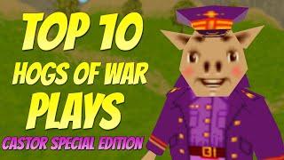 Top 10 Hogs of War Plays | Castor's Bloopers Special Edition