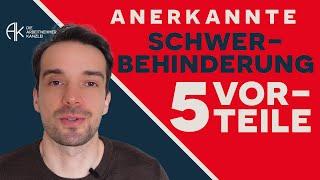 5 Vorteile im Arbeitsverhältnis mit anerkannter Schwerbehinderung