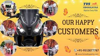 Best Customer Experience and TVS Ride Delivery Service | Himaalayaa TVS |