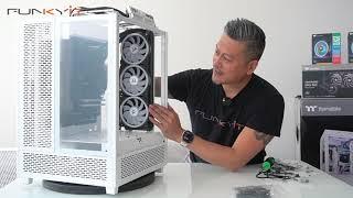 A box-shaped chassis that stands out from the crowd - Thermaltake Tower 500 Snow Edition