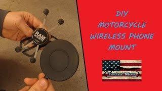 Motorcycle Wireless Phone Charger Hack- Home Made | Techn' Moto