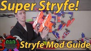 Your First Nerf Mod: How To Make A Super Stryfe | Make Test Battle Modding Tutorial
