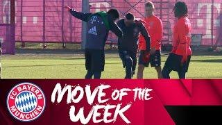 FC Bayern (Dance) Move of the Week featuring Ribéry, Alaba and Sanches