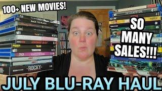 BLU-RAY HAUL JULY 2024!!! My BIGGEST Haul Of The Year So Far!