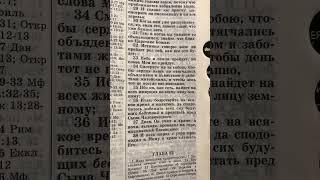 14 мая 2025 года - Чтение Библии, книги Священного Писания - от Луки, глава 21:34-36  #библия #иисус