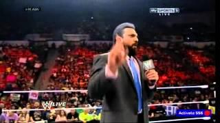 Damien Sandow impersonates Vince McMahon