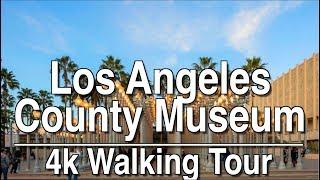 Walking Tour LACMA and La Brea Tar Pits | 4K Dji Osmo Mobile 2 | Ambient Music