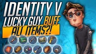 Lucky Guy - NEW ABILITY - All Items - Identity V