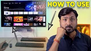 How to Use Keyboard Mouse in Smart TV How to Operate Android TV with Keyboard and Mouse