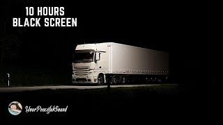 TRUCK ENGINE DIESEL IDLE Sound | Relaxing Sleep Sounds | 10H Black Screen | Relax or Soothe a Baby