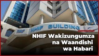 Mfuko wa Taifa wa Bima ya Afya (NHIF) Wakizungumza na Waandishi wa Habari Jijini Dodoma