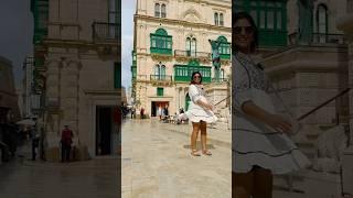 Wait for an amazing travel transition | Indian  family in Valletta Malta  | travel shorts