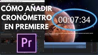 Cómo añadir un crónometro a tu video en Premiere