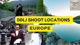 DDLJ Shoot locations in Europe | London Switzerland Intertaken Junfraujoch Zweisimmen Saanen Gstaad