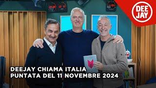 Deejay Chiama Italia - Puntata del 11 novembre 2024 / Ospite Antonio Scurati