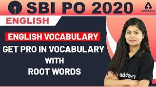 English Vocabulary | English Lesson for SBI PO 2020