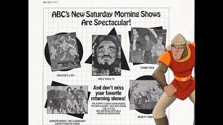 ABC Saturday Morning Line up with commercials |1984