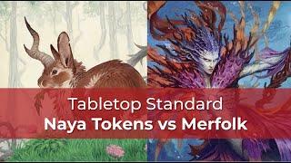 Naya Tokens vs Simic Merfolk | MKM Standard | MTG