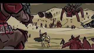 A Custodes In Combat | A Warhammer 40k Webcomic Dub
