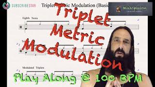 Triplet Metric Modulation Basics - Play Along