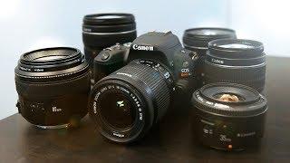 Best Cheap Lenses For The Canon SL2 (200D)