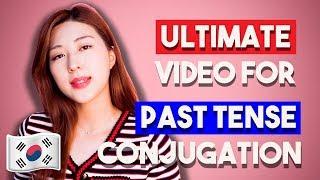 (FINALLY!) How to Conjugate Korean Verbs into PAST TENSE